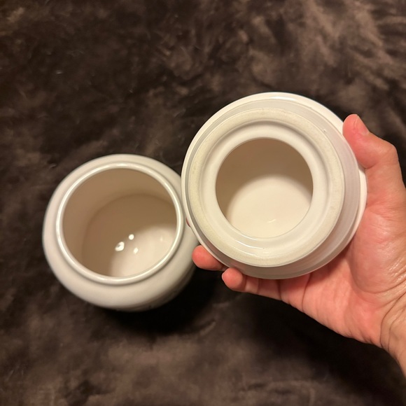 Rae Dunn Snacks Canister with Flowers - Picture 5 of 5